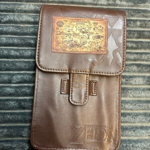 Legend of Zelda Brown Leather Pouch